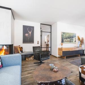 Livingroom fireplace